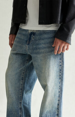 Dylan Baggy Jeans Medium Blue Wash image number 5