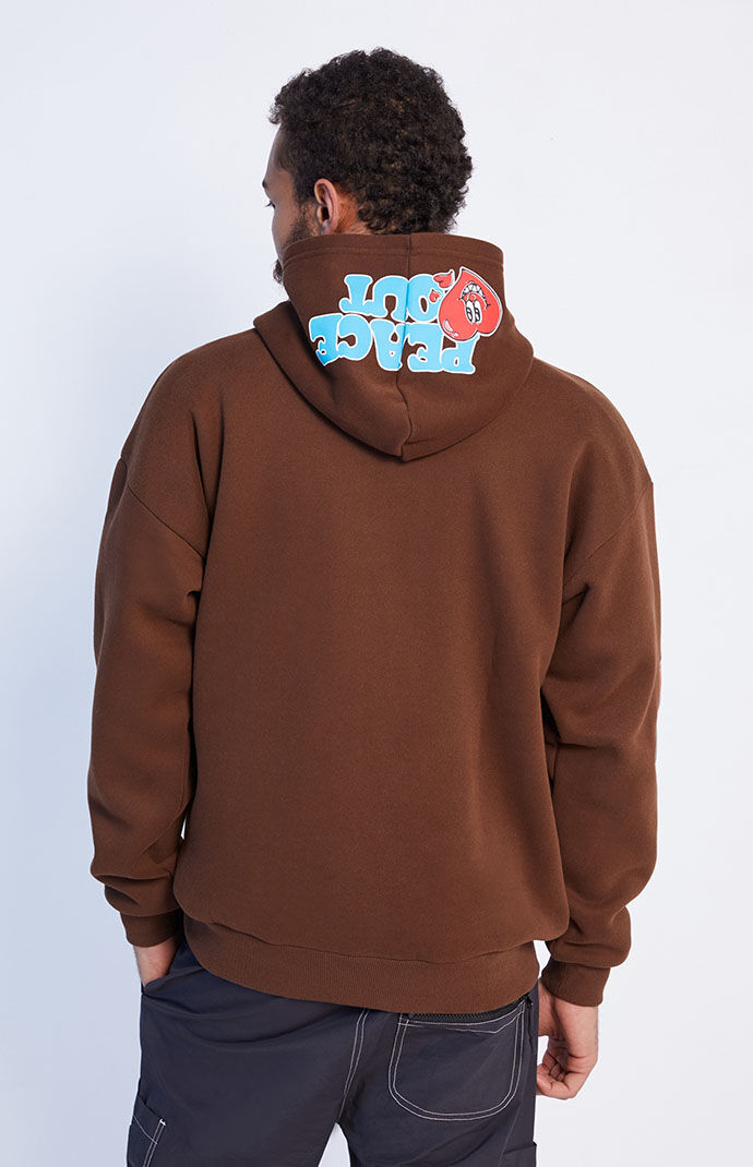 Pacsun Peace Out All Over Hoodie | PacSun