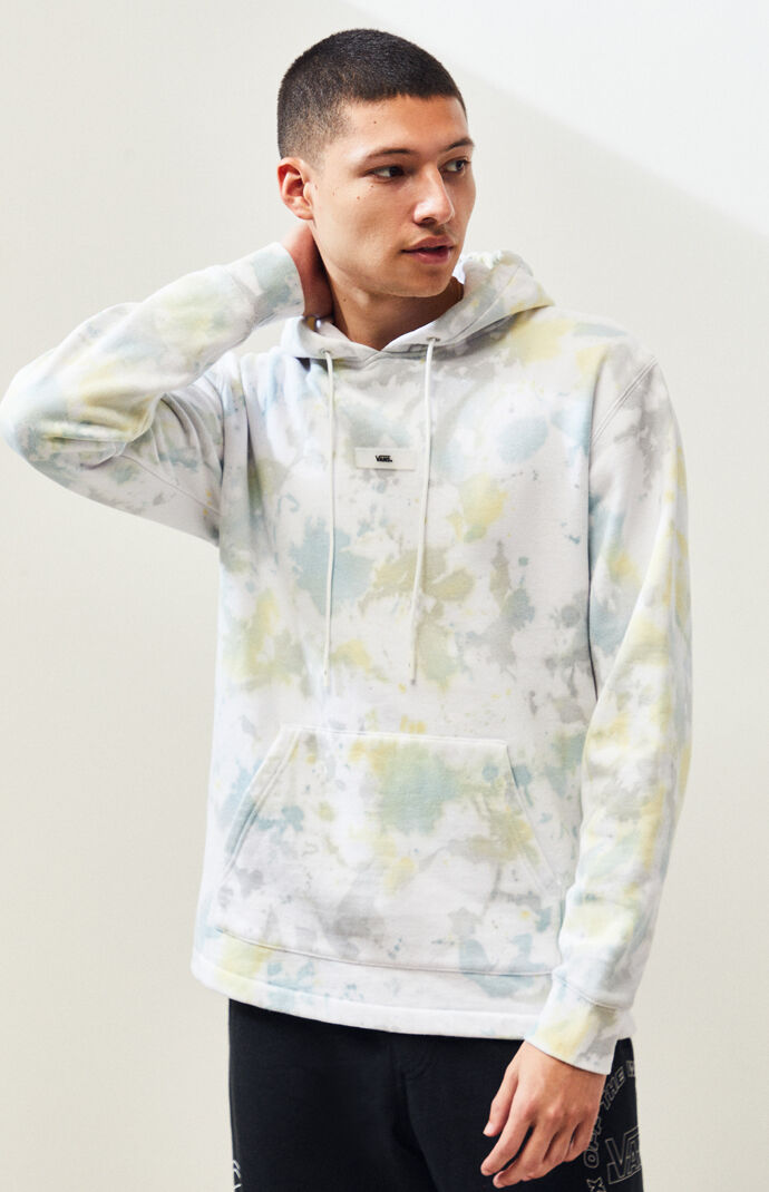 vans blue tie dye hoodie