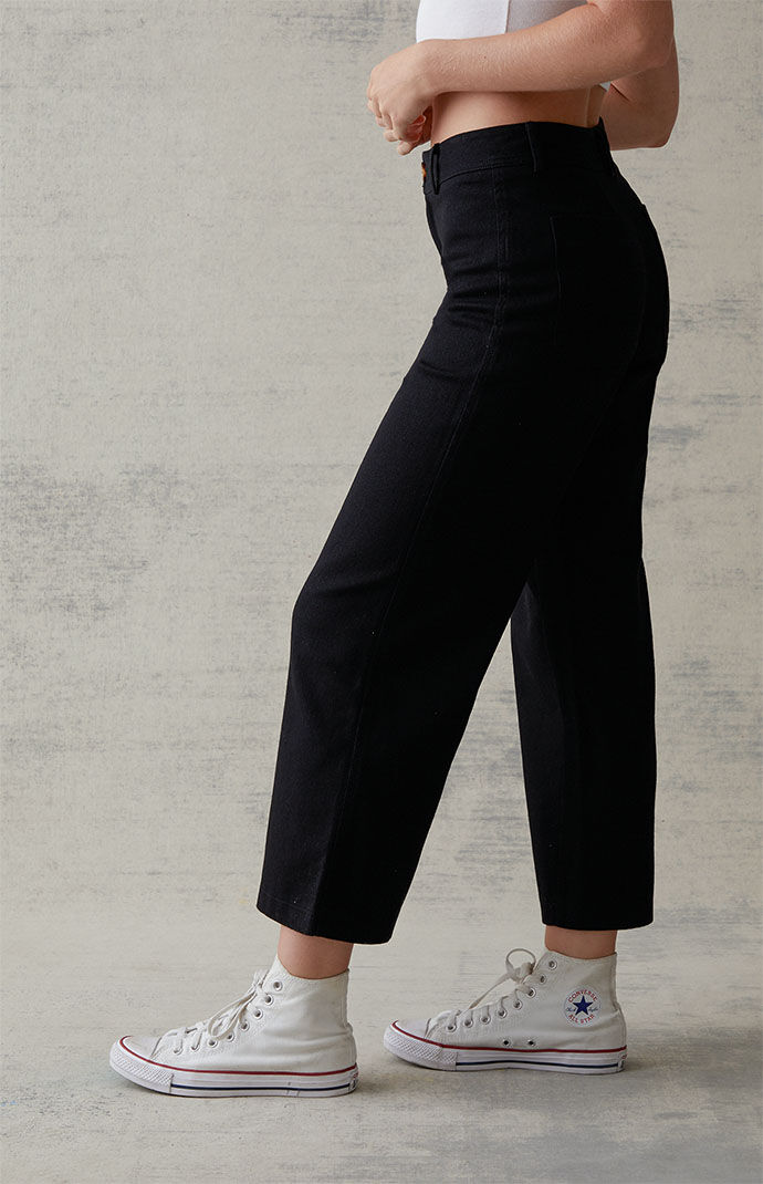 PacSun Cropped Flare Pants PacSun