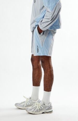 Grey Active Shorts image number 3