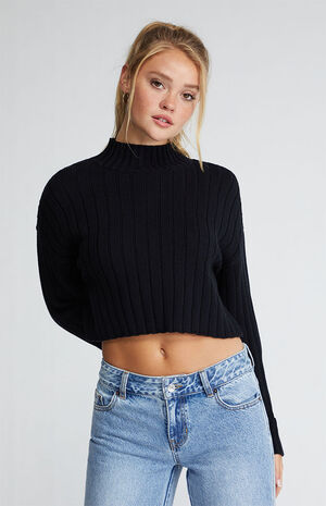 Sailing Mock Neck Sweater image number 1