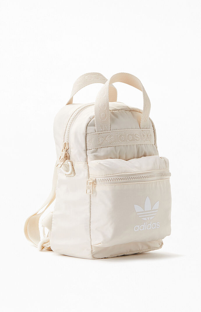 Adidas white mini backpack shop