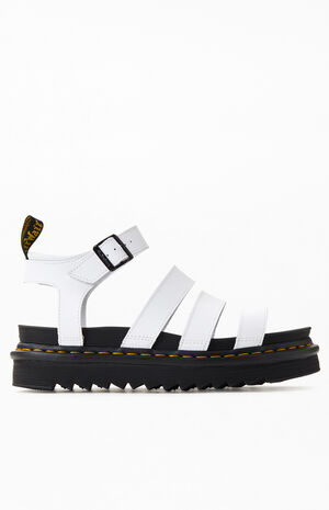 Dr Martens Women's Blaire Hydro Leather Gladiator Sandals | PacSun