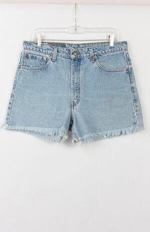 Upcycled Levi's 550 Relaxed Fit Denim Shorts image number 1