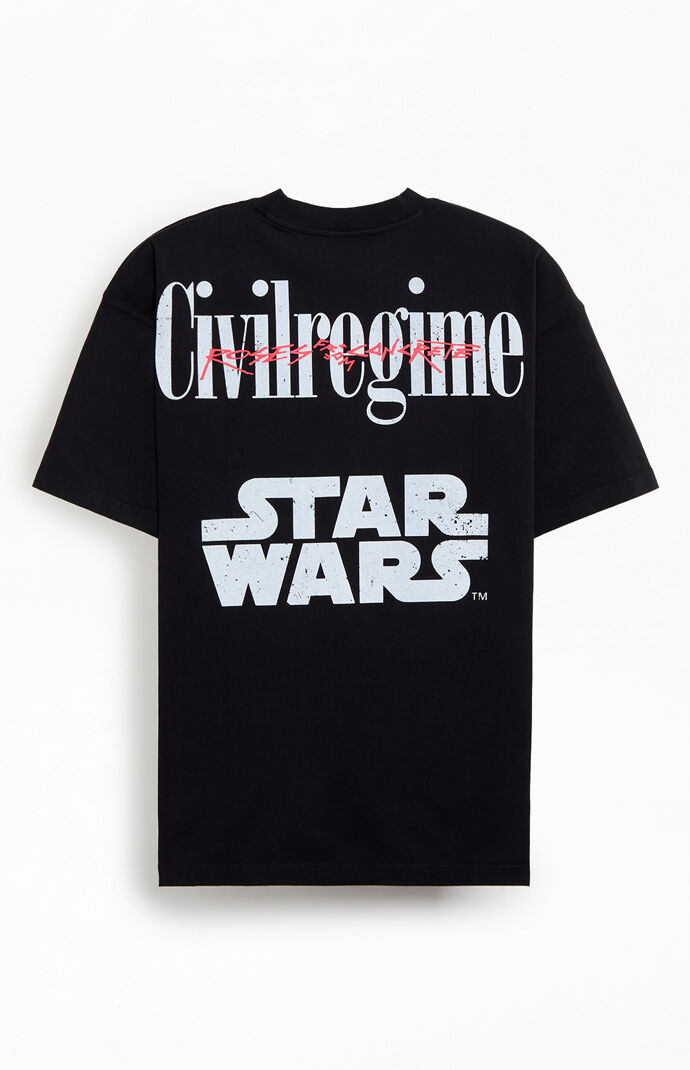 海外ブランド  Star x Civil Wars PacSun | T-Shirt Oversized Wraith Kylo トップス