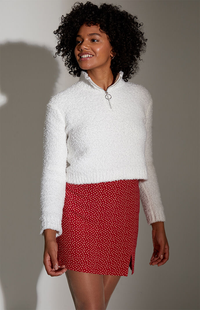 Oscar Long Sleeve Half-Zip Sweater