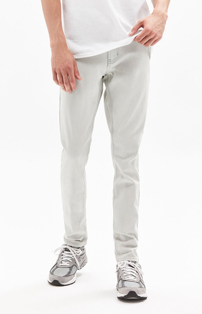 skinny bleached jeans