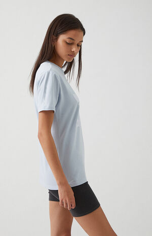 Light Blue Trefoil T-Shirt Light Blue Trefoil T-Shirt image number null