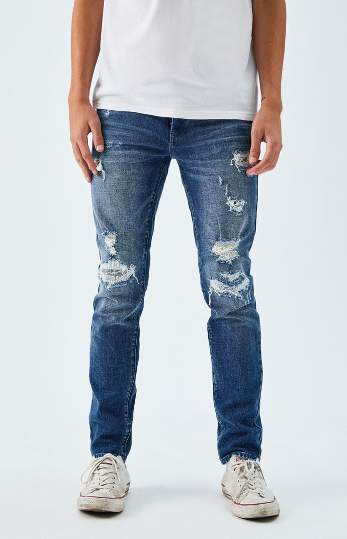 Medium Ripped Skinny Jeans