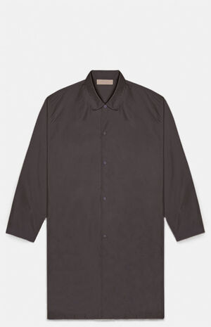 Off Black Long Coat image number 1