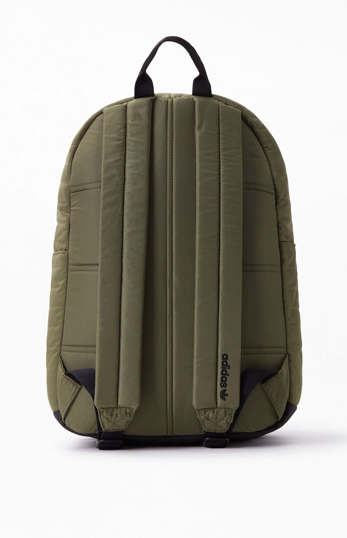 Originals Olive Quilted Trefoil Backpack