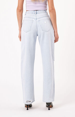 Carrie Iris Rip High Waisted Jeans image number 2