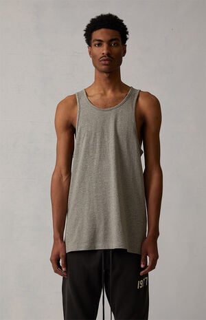 3 Pack Dark Oatmeal Tank Tops image number 2