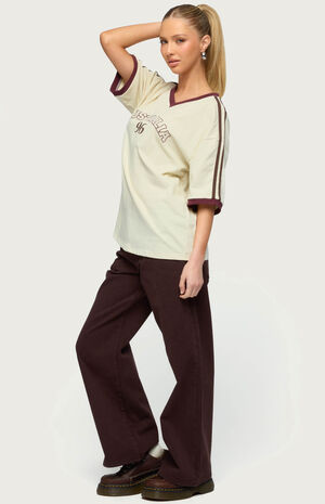 Petite Roman Low Rise Baggy Jeans image number 4