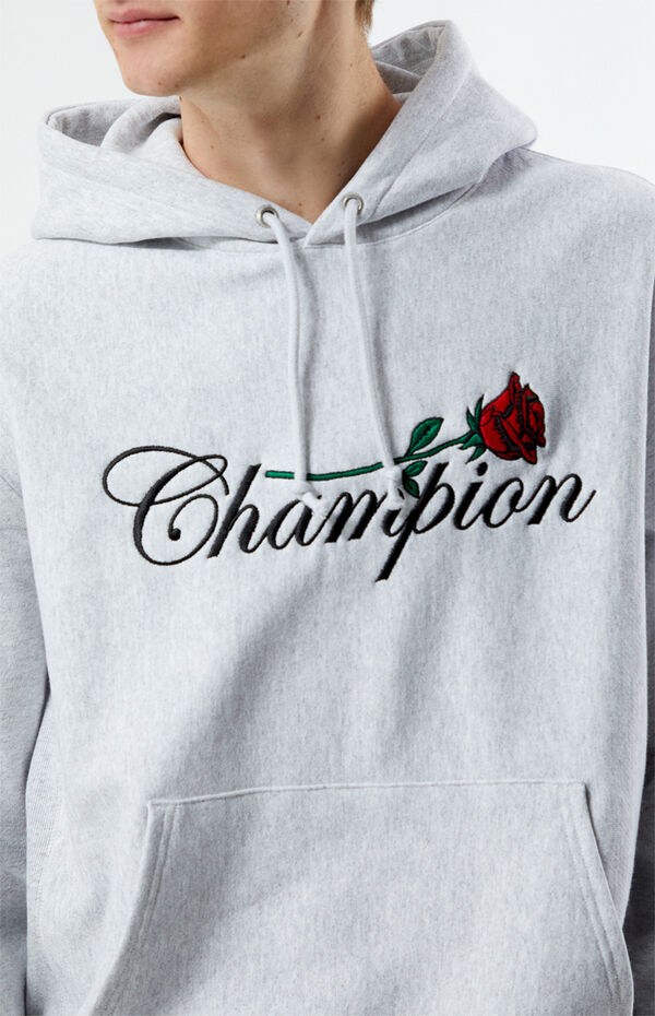Typing Software White Champion Hoodie Pacsun Champion Arena