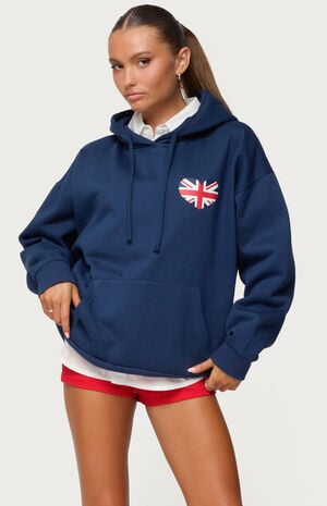 Love London Oversized Hoodie image number 1