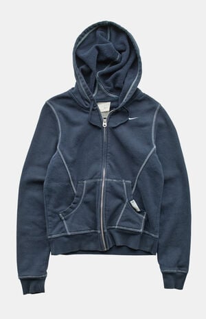 2000s Nike Black Full Zip Hoodie image number 1