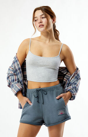 Tidal Rolled Hem Sweat Shorts image number 1