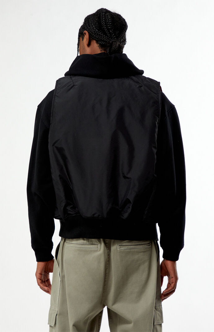 Alpha Industries Black MA-1 Vest | Pacsun