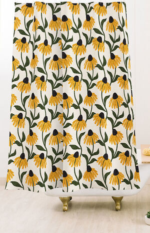 Sunflower Shower Curtain image number 2