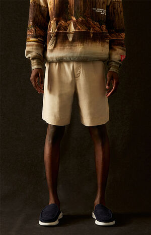 x PacSun Pleated Shorts image number 2