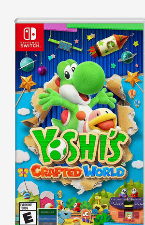 Yoshi's Crafted World Nintendo Switch Video Game image number 2