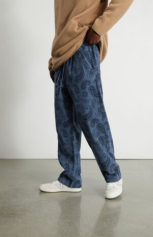 Paisley Corduroy Trouser Pants image number 3