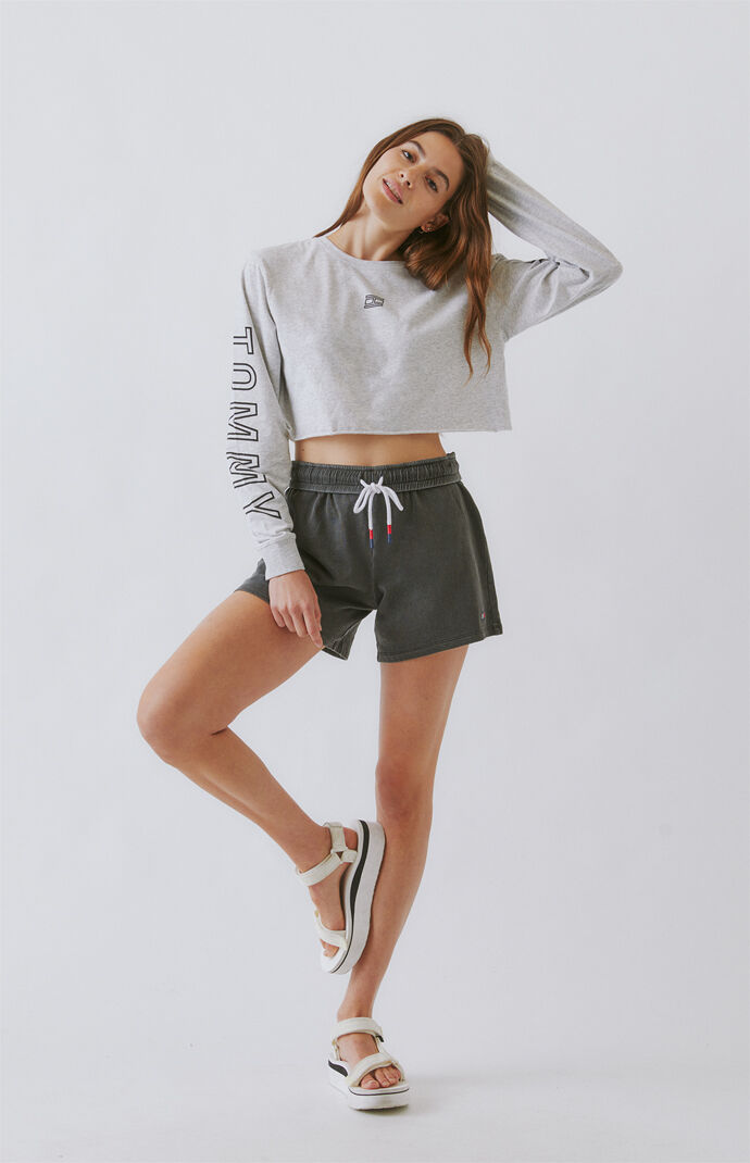 Crop Long Sleeve T-Shirt
