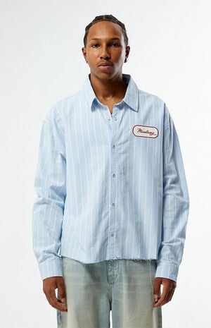 Mustang Long Sleeve Button Front Shirt image number 1