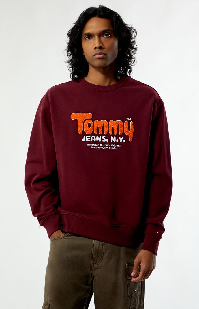 Tommy Jeans Boucle Font Play Sweatshirt