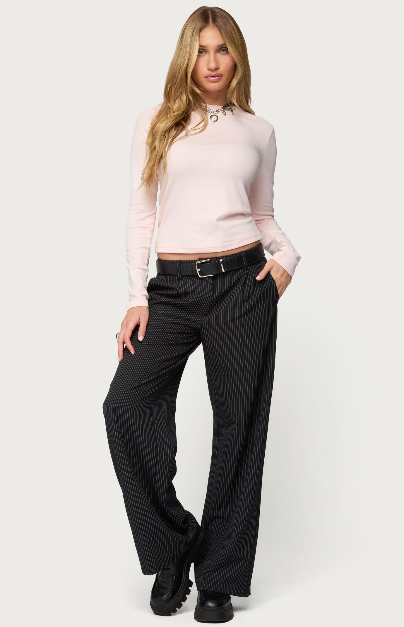 Edikted Kiyan Long Sleeve T Shirt