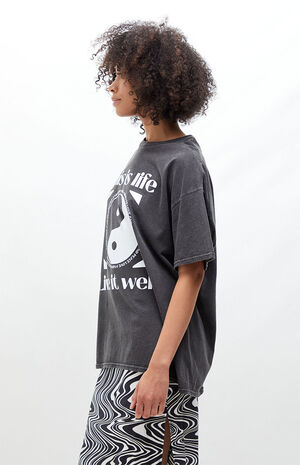 Live Life Oversized T-Shirt image number 3