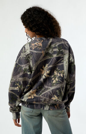 Dark Camo Crew Neck Sweatshirt image number 3