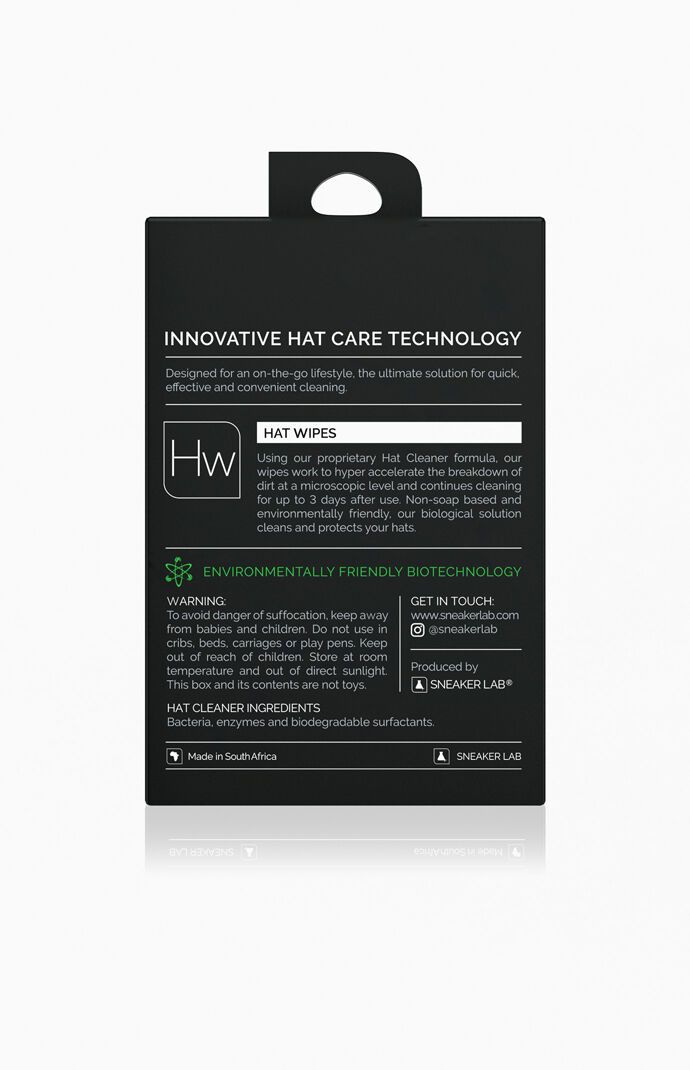 Hat Cleaner Wipes