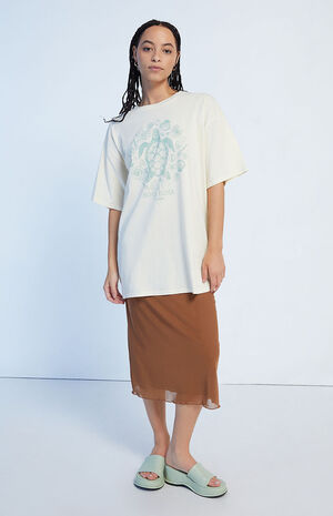 Bora Bora Turtle Oversized T-Shirt image number 6