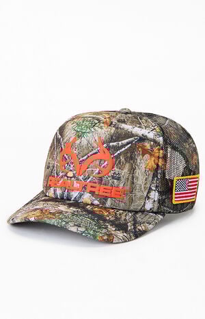 Realtree Allover Camo Edge Foam Trucker Hat image number 4