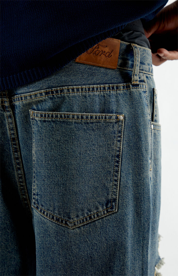 FORD Ripped Baggy Jeans | Pacsun
