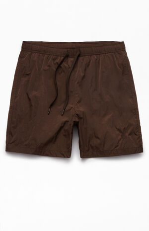 By PacSun Last Night 6" Swim Trunks image number 1