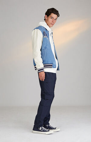 Nylon Relaxed Cargo Pants image number 4