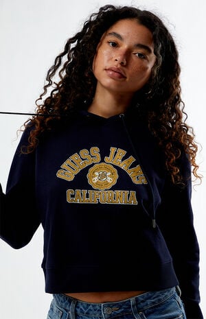 California Cropped Hoodie image number 2
