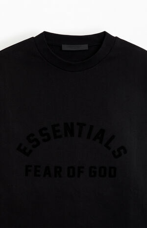 Jet Black Long Sleeve T-Shirt image number 2