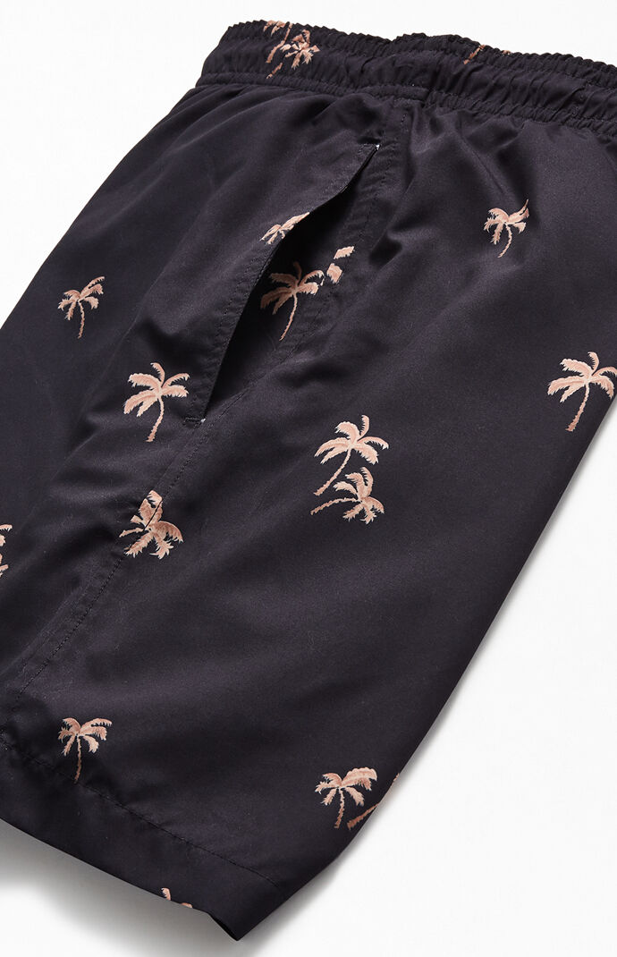 All Over Palms 17" Swim Trunks