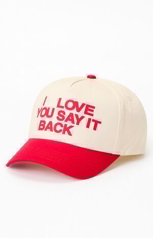 I Love You Say It Back Snapback Hat image number 6