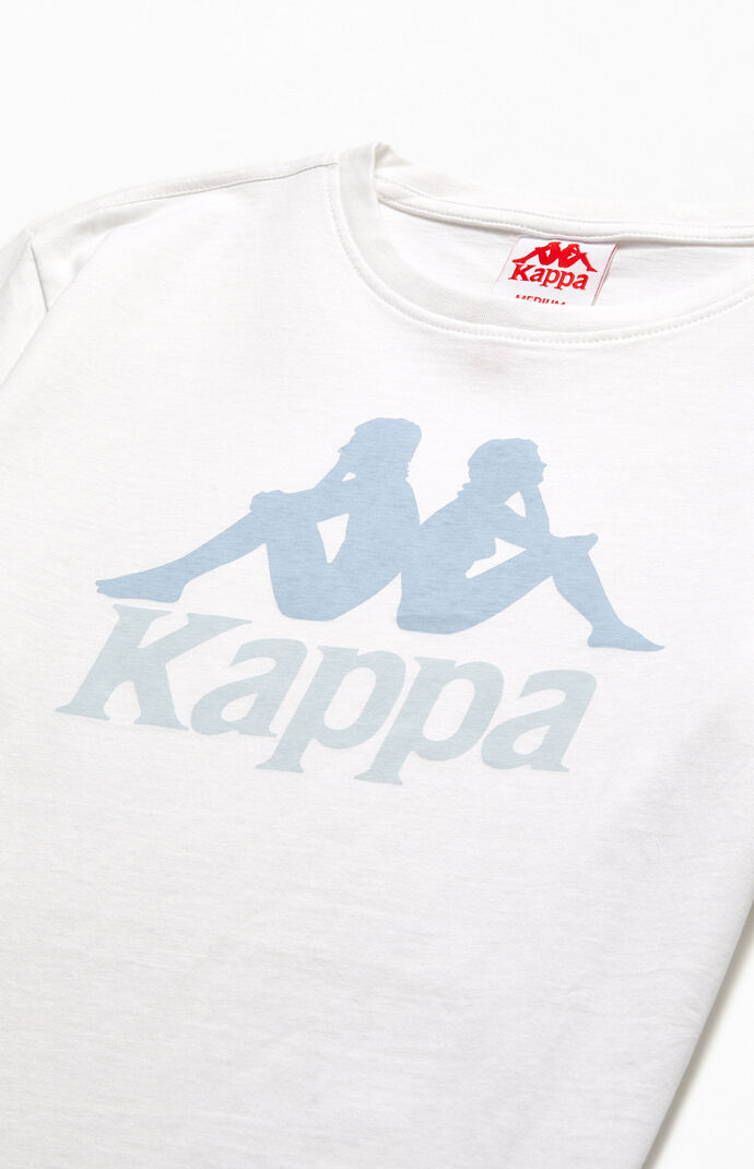 Light blue outlet kappa shirt