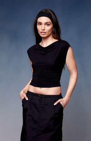 x PacSun Gia Backless T-Shirt image number 1