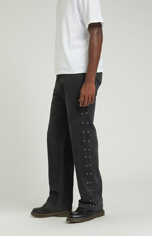 Dylan Baggy Jeans Studded Black image number 2