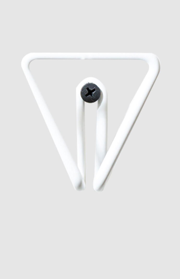 White Triangle Wall Hook