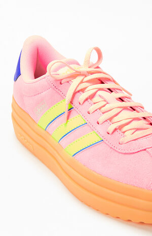 Women's Pink VL Court Bold Sneakers image number 6