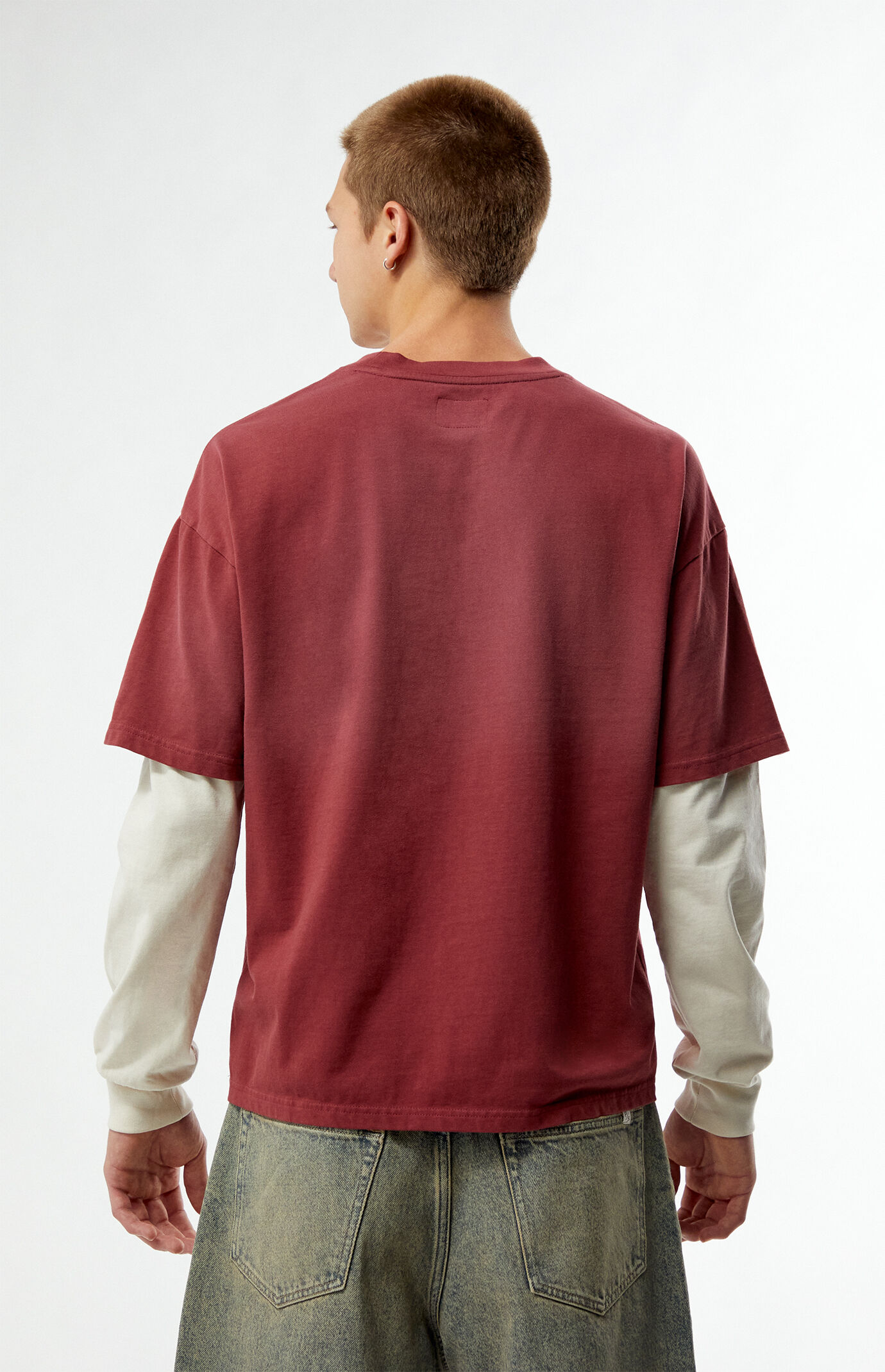 Pacsun Ranch 2fer Long Sleeve T-Shirt